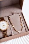 GG Luxe Gold Watch And Jewelry Set