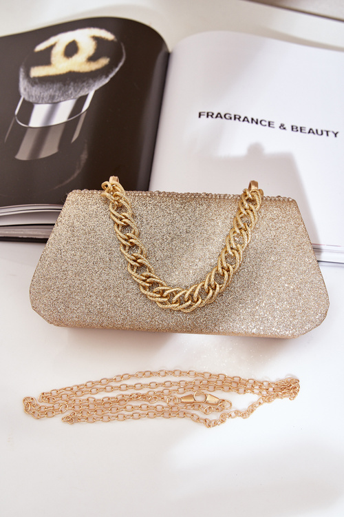 Embellished Evening Bag Gold Kariti