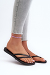 Women's Rubber Flip Flops 82067 Ipanema Bossa Fem Black