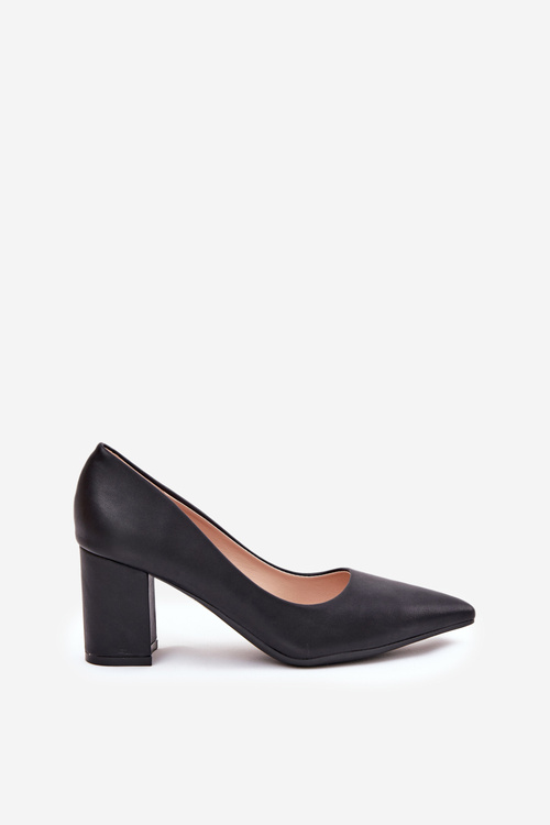 Women's Heels With A Stiletto And Pointed Toe Black Deonira