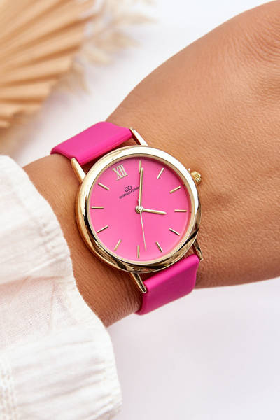 Women's Rubber Watch Giorgio&Dario Fuchsia