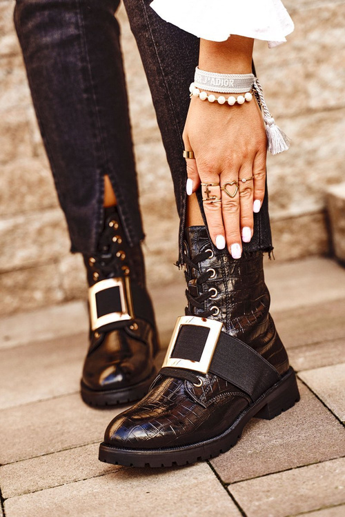 Women's Boots Black Happy Su