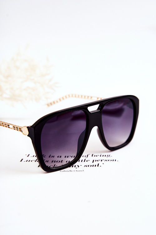 Sunglasses Women's Aviatory V120013 Black 
