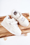 Children's Leather Sports Shoes White Marisa