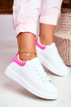 Women’s Sport Shoes Lu Boo White Fuchsia Matilda