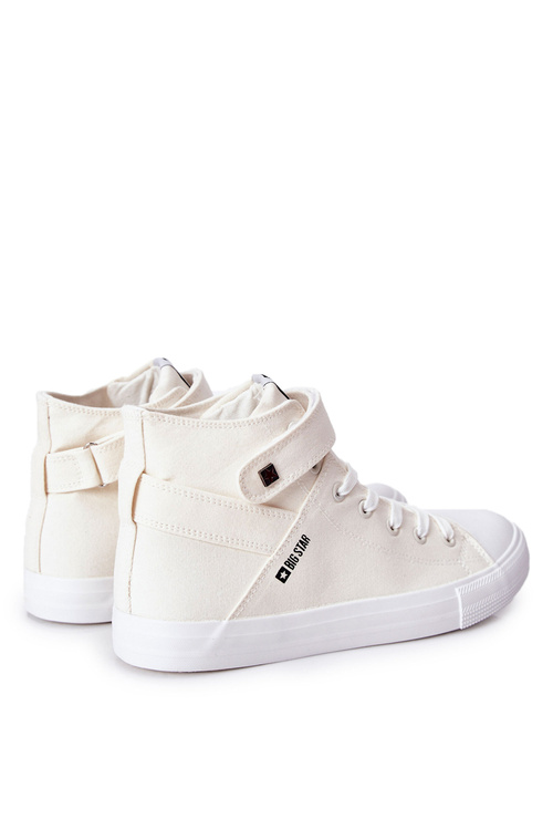 High Sneakers Tied Big Star FF174140 White