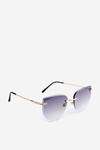 Women's UV400 Sunglasses Gold-Black