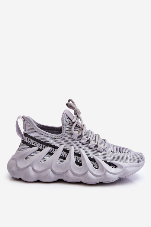 Women's Fashion Sock Sneakers Grey Daxo