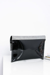 Black and Silver Women's Elegant Handbag