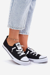 Trampki Damskie Materiałowe Lee Cooper Czarne LCW-25-02-3299L