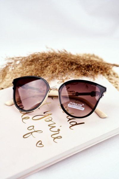 Women's Sunglasses Prius PR-V33/2 Brown Beige Gradient