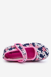 Children's ballerinas in flowers navy blue-pink Noah