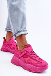 Women's Sneakers On Massive Platform Fuchsia Agnenia