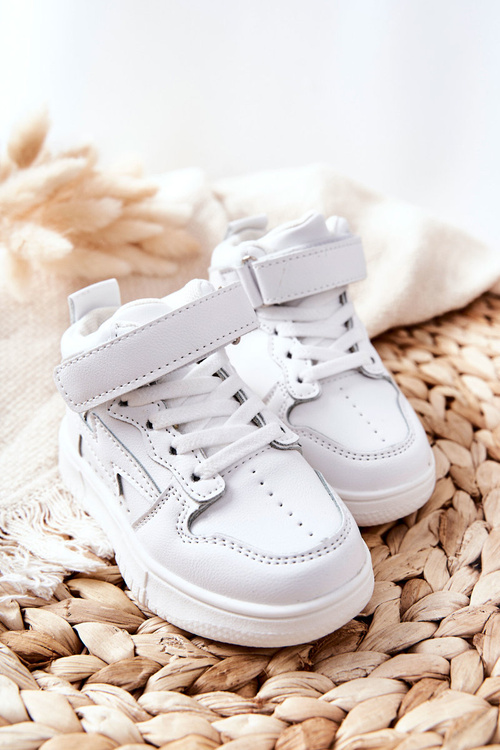 Children's High Sneakers White Bartnie