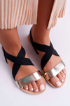 Women's Elegant Gold Carme Sandals