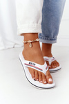 Women's Sliders Flip-Flops Big Star HH274A062 White