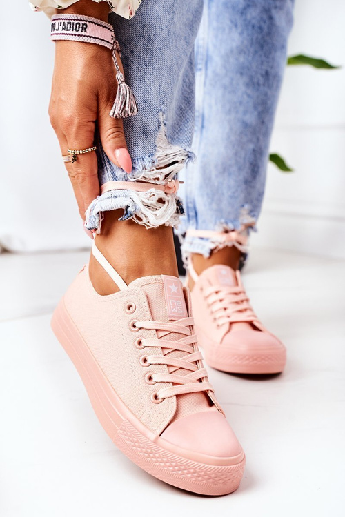 Women's Classic Sneakers Pink Ecoma