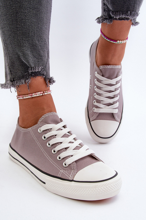 Women's Classic Low Grey Sneakers Caelira