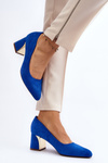 Blue Stelloria High Heel Pumps