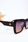 Sunglasses V130041X Black Gradient Violet-Orange
