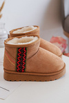 Children's Insulated Snow Boots Camel Leonora