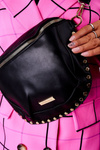 Small Purse Kidney Bag 2in1 Bruno Rossi Black