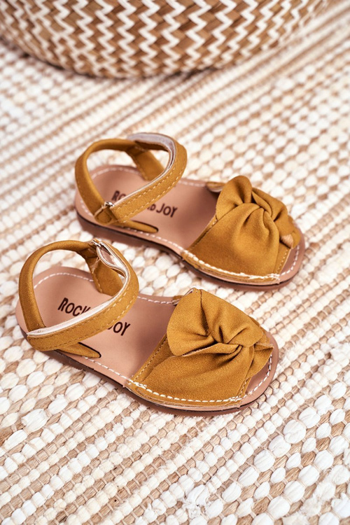 Children's Sandals With Velcro Yellow Goofy