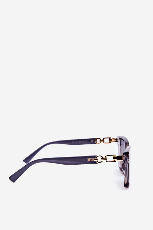Women's Sunglasses With Decorative Details UV400 Grey