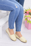 Damskie Beżowe Espadryle Slip On Lupita