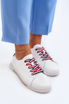 Women's Leather Sneakers White Litzy