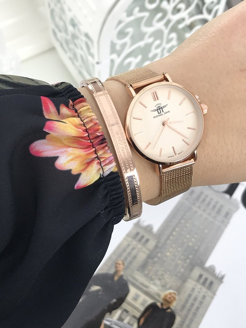 Women's Watch Michael John Florence Beige Dial 32mm