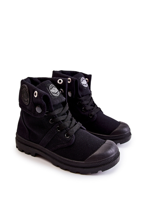 Children's High-top Sneakers Black Tobby