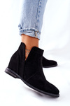 Boots On The Wedge S.Barski Joiva Black