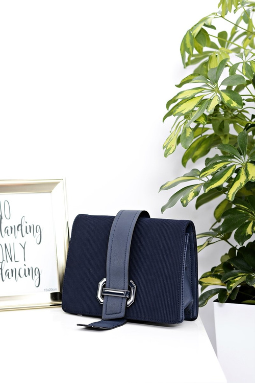Women's Handbag Navy Blue Letterbox