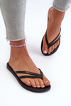 Women's Rubber Flip Flops 82067 Ipanema Bossa Fem Black