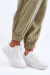 Women's Leather Sport Shoes White Kabama
