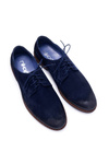 Men's Casual Leather Shoes Nikopol Navy Blue Lajos