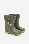 Children's Rubber Boots Dark Green Esalina