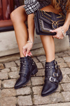 Women's Ankle Boots With Buckles Black West