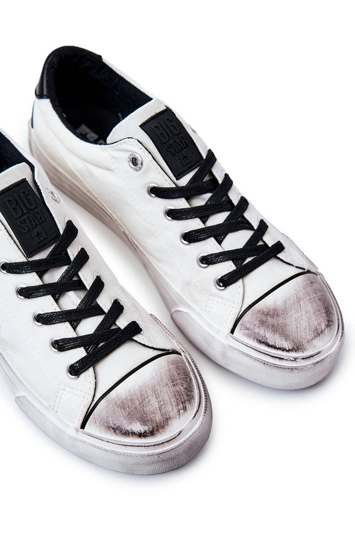 Men's Sneakers BIG STAR JJ174248 White and Black