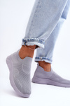Women's Slip-On Sports Shoes Grey Claris