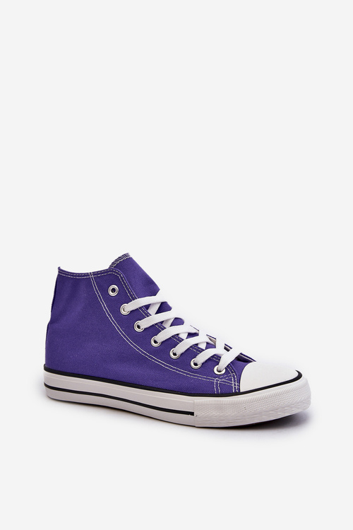 Women's Classic High Sneakers Violet Remos