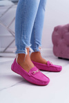 Mokassins Women's Lightweight Eco-suede Fuchsia Think