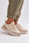 Women's Platform Sneakers Beige Nevelaine