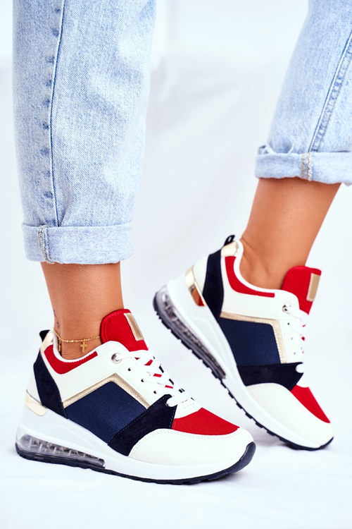 Women's Sneakers Sports Red Sparks