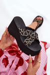 Women's Wedge And Platform Sandals Panther Black Sevolee