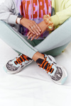 Buty Sportowe Memory Foam Big Star Szaro-Zielone HH274324 