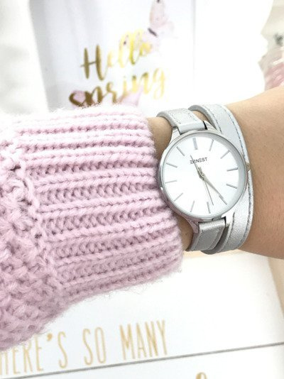 Women's Watch Ernest Jules Silver