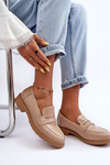 Classic Women's Moccasins Beige Faradays