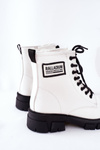 Children's Boots Shiny White Fincastle